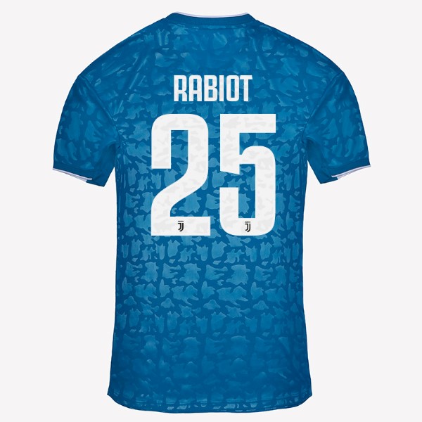 Maillot Football Juventus NO.25 Rabiot Third 2019-20 Bleu